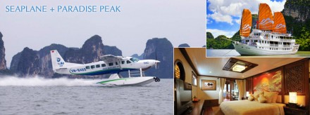 Seaplane and Paradise Peak Halong Cruise