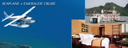 Emeraude Cruise Halong and Seaplane Tour