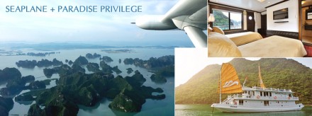 seaplane paradise privilege cruise halong