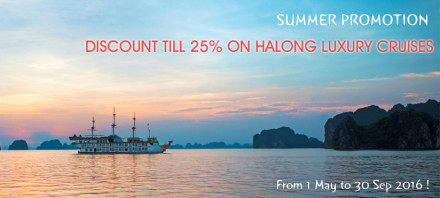 halong cruise promotion 2016