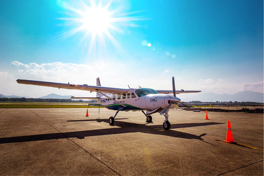 Our latest series Cessna Grand Caravan 208B-EX Amphibians in Da Nang airport