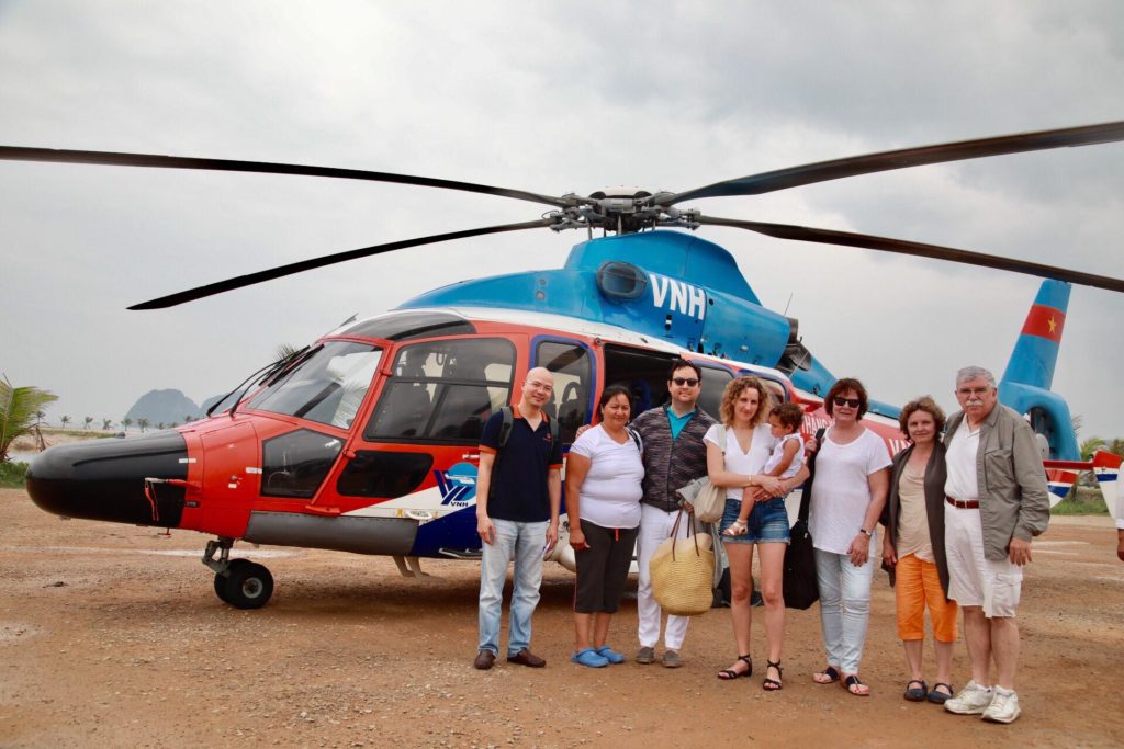 Halong Bay Tour by Helicopter
