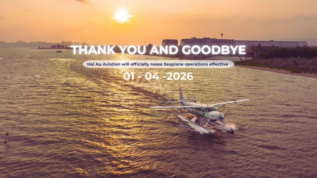 Halong Bay Seaplane Suspended from April 2026